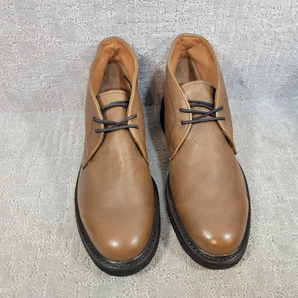 Frye Mens Size 11.5 D Brown Lace Up Country Chukka Boots